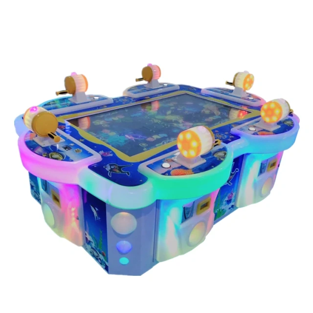 Earn Money Game 6 Player Fishing Game Machine Fish Hunter Arcade Games Machine