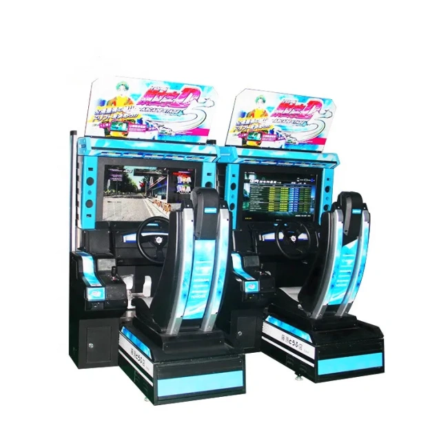 Threeplus Coin Operated Initial D5 Electronic Simulator Car Racing Arcade Game Machine for Sale