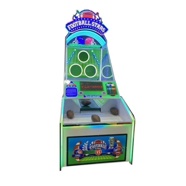 Threeplus Coin Operated Kids Football Shooting Arcade Game Machine for Sale
