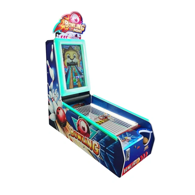 Indoor Sport Coin Operated Arcade Game Kids Bowling Games Simulator Mini Bowling Machine Price