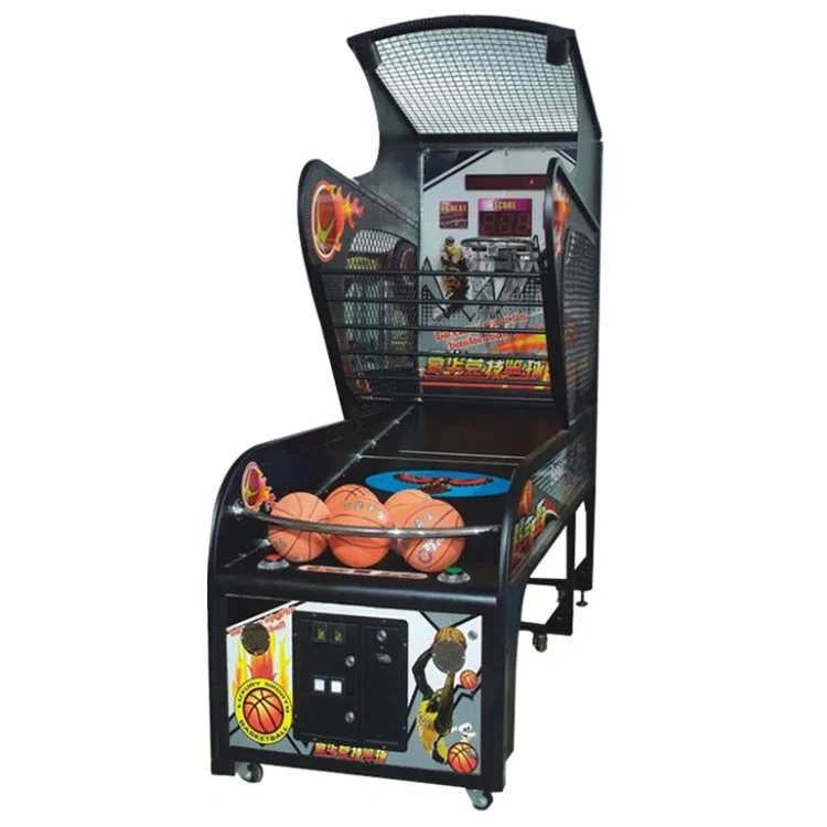 Amusement Facility Coin Operated Electronic Basketball Arcade Game Machine