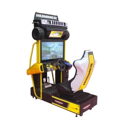 Threeplus Coin Operated hummer Kids Electrical Car Driving Simulator Arcade Game Machine