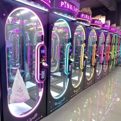 Coin Operated Arcade Game Machines Pink Date Cut Ur Prize Toys Vending Machine Prize Gift Machine