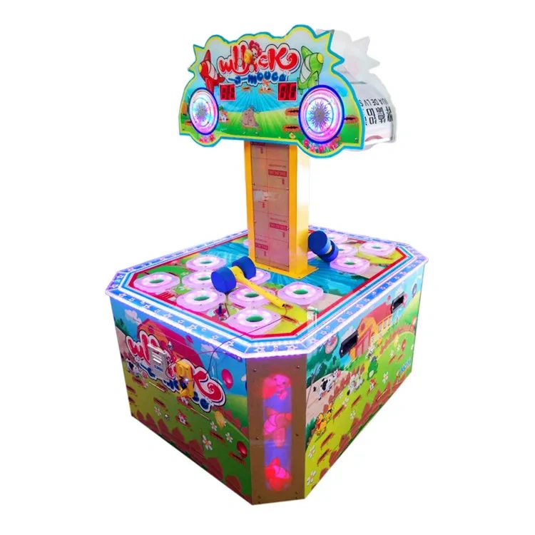 Threeplus Hit Mouse Crazy Frog Hammer Game Machine for Sale
