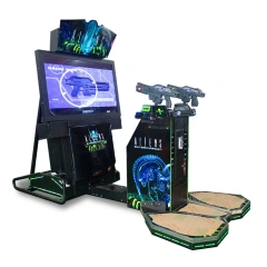 Threeplus 55 Inch Aliens Shooting Gun Lase Arcade Game Machine for Game Center