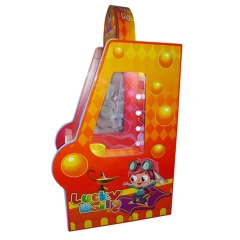 Threeplus Coin Operated Lucky Ball 2 Ticket Redemption Arcade Game Catching Ball Amusement Machines