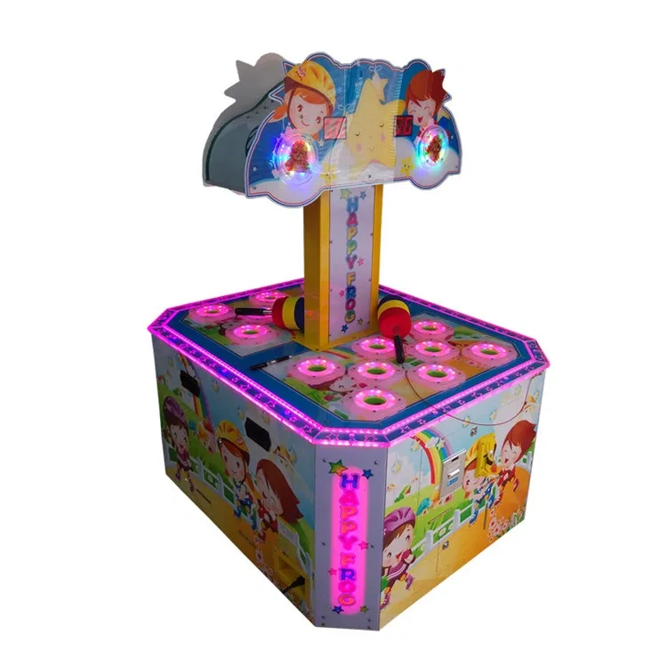 Threeplus Hit Mouse Crazy Frog Hammer Game Machine for Sale