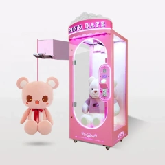 Threeplus Coin Operated Scissor Toy Claw Machine Win Prize
