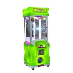 Threeplus Coin Operated Toy Catcher Superbox Machine Claw Crane Joystick Arcade Game for Sale