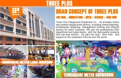 Threeplus Coin Operated Electronic 2 Players Ball Shooting Game Machine for Kids