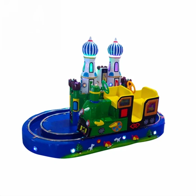 Threeplus Kids Ride on Toys Train Amusement Park Track Train for Sale