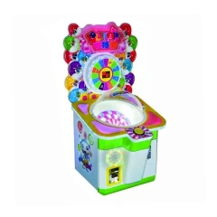 Threeplus Coin Operated Lollipop Gift Game With Light for Maquina Vending Mall