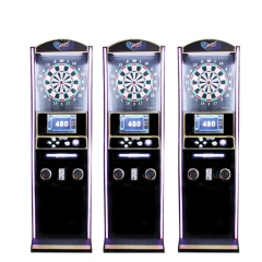 Threeplus Best Quality Club Dynasty War Games Electronic Dart Board Machine Malaysia with Soft Tip Darts for Sale