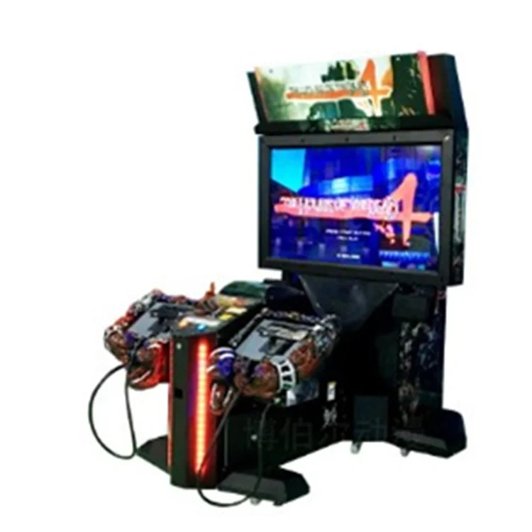 Threeplus Hotselling the House of the Dead 4 Arcade Simulator Gun Shooting Game Machines for Entertainment