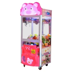 Threeplus Coin Operated Taiwan Crane Toy Claw Machine Mini Toy Ctacher Machine for Sale