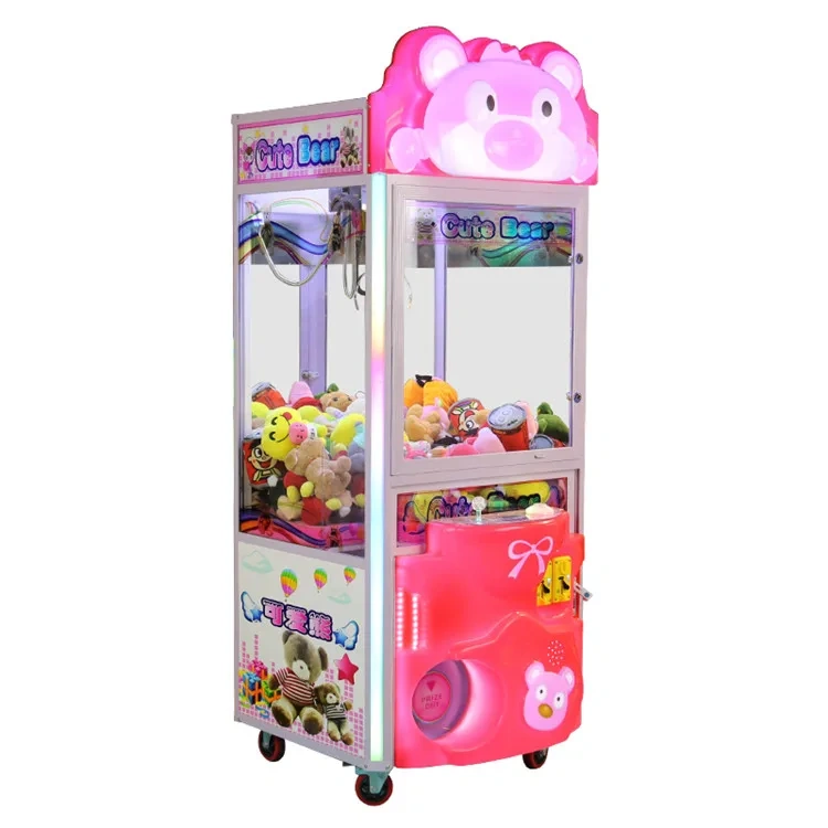 Threeplus Coin Operated Taiwan Crane Toy Claw Machine Mini Toy Ctacher Machine for Sale