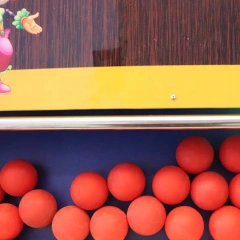 Threeplus Coin Operated Ball Throwing Carnival Toss for Sale