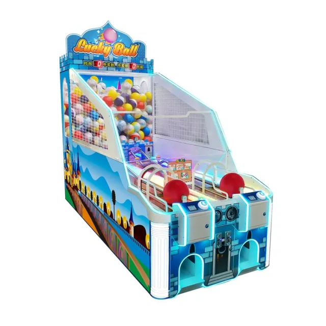 Threeplus Lottery Machine Indoor Coin Operated Carnival Games Pushing Ball Arcade Games