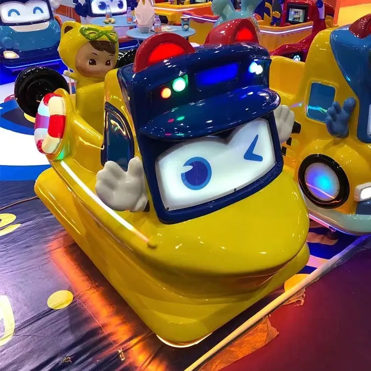 Interactive School Bus Kiddie Ride for Shopping Mall