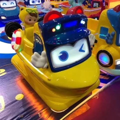 Interactive School Bus Kiddie Ride for Shopping Mall