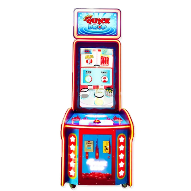 Threeplus Luck Quick Drop Lottery Ticket Redemption Game Machine /all Dropping Arcade Games Machines