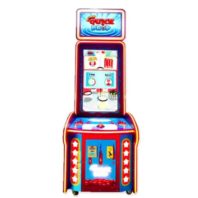 Threeplus Luck Quick Drop Lottery Ticket Redemption Game Machine /all Dropping Arcade Games Machines