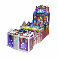 High Profit Coin Operated Carnival Halloween Shooting Arcade Booth Game Machine for 2 Players