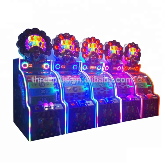 Threeplus UK Hotselling Coin Operated Amusement Lucky Turntable Coin Pusher Ticket Redemption 2 and 1 Game for Sale