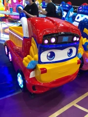 Interactive School Bus Kiddie Ride for Shopping Mall