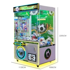 Threeplu Factory Advanced Technology Claw Soccer Crane Vending Machines for Sale Toy Crane Machine With Bill Acceptor