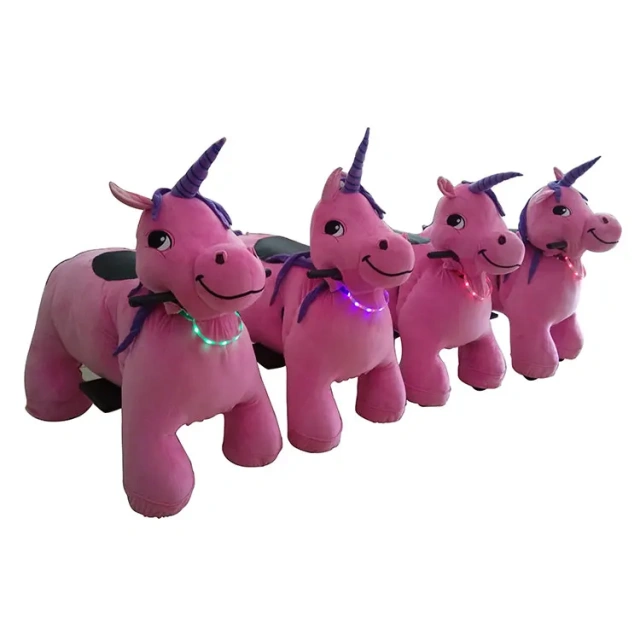 2 Players Coin Operated Games Walking Animal Kiddle Ride Game Machine for Shopping Mall