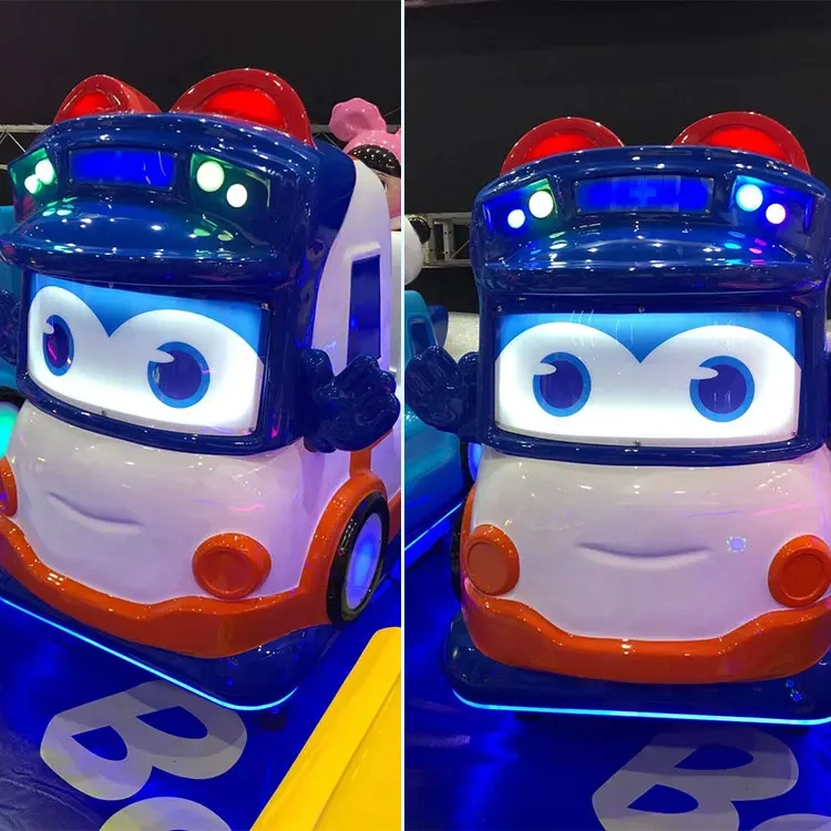 Coin Operated Park Rides Kids Race Car Games Amusement Children Electronic Swing Car Game Machine for Sale
