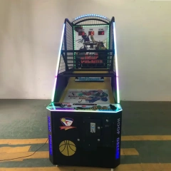 Indoor Amusement Electronic Basketball Arcade Game Machine Coin Operated Collapsible Street Basketball Machine