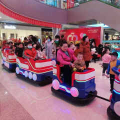 Indoor Mall Train Children Amusement Rides Trackless Electric Amusement Park Train Rides for Sale