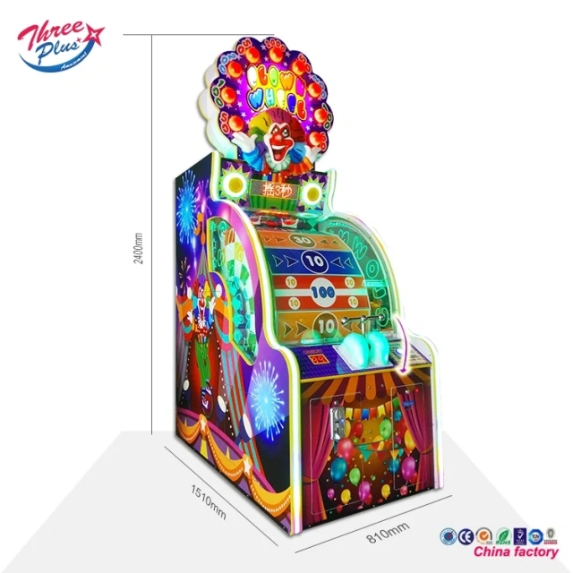 Threeplus Tragamonedas Redemption Tickets Arcade Game Machine Redemption Games Wheel of Fortune Game Machine for Sale