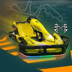 Electric Karts Adjustable Speed and Length Ride on Car Karting Racing Car Electric Go Karts for Buggy Child Kids Adults