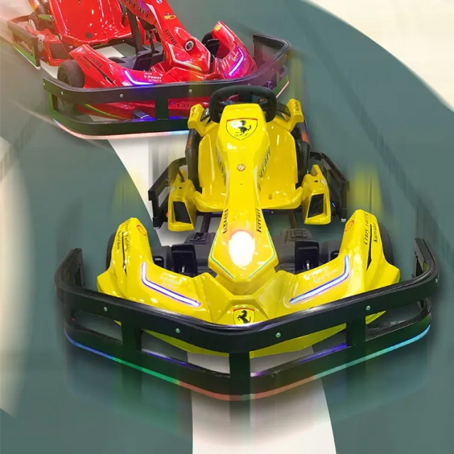 Electric Karts Adjustable Speed and Length Ride on Car Karting Racing Car Electric Go Karts for Buggy Child Kids Adults