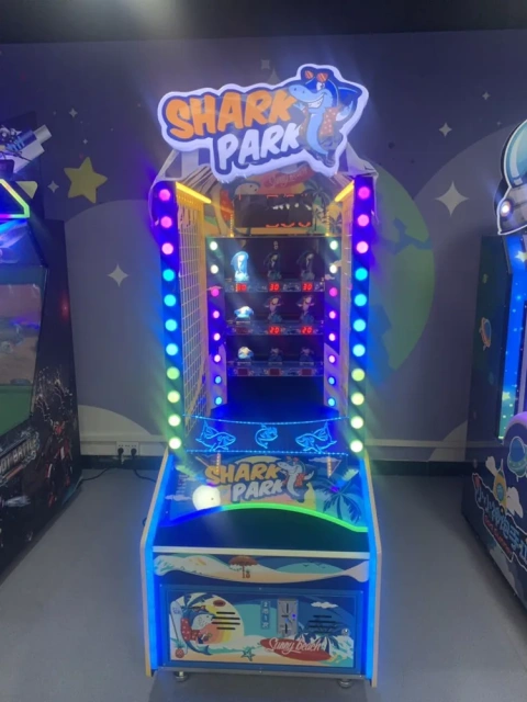 Threeplus Ball Throw Buttito Arcade Game Machine With Skill Games Wooden Win Ticket Redemption