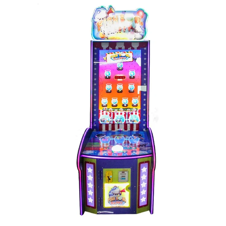 Threeplus Ticket Machine Game/fish Bowl Happy Game Machine/arcade Game Machine