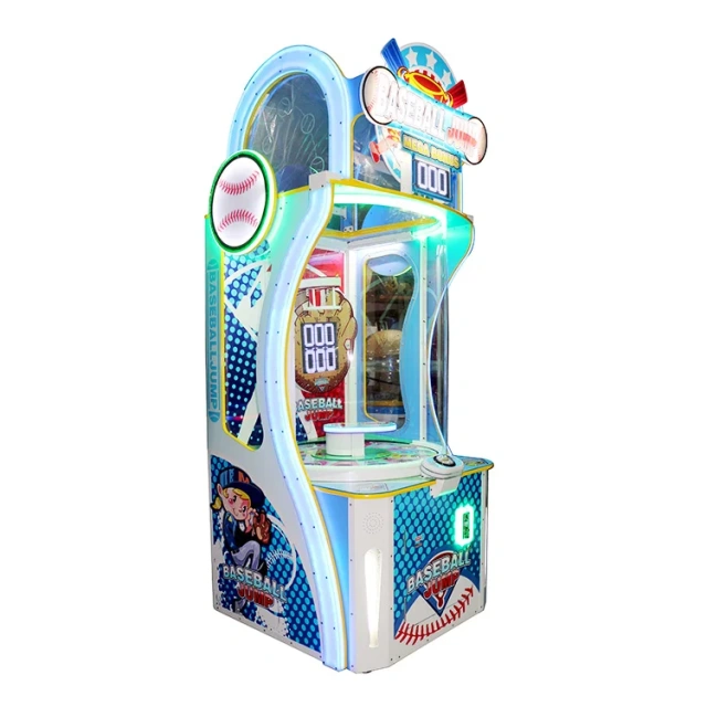 Threeplus Coin Operated Ticket Redemption Jump Bouncing Ball Arcade Game Machine for Sale