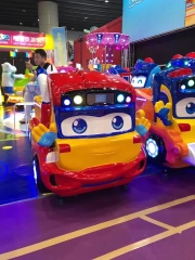 Coin Operated Park Rides Kids Race Car Games Amusement Children Electronic Swing Car Game Machine for Sale