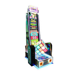 Threeplus Coin Operated Cube World Ticket Redemption Arcade Games Machine for Sale