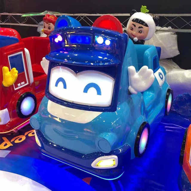 Amusement Park Equipment Interactive School Bus Kiddie Ride for Shopping Mall