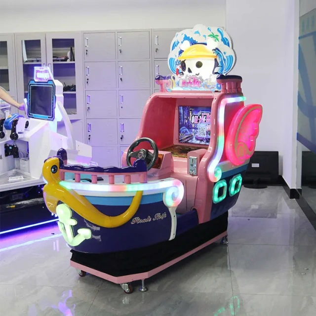 Coin Operated Simulated Racing Car Kiddie Rides Swing Machine Video Game Machine Amusement Arcade Machine for Mall