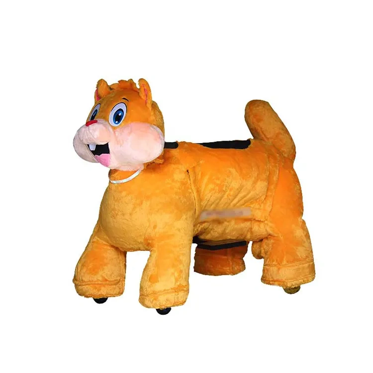 Electronics Mechanical Animals Coin Operated Walking Animal Adult Ride