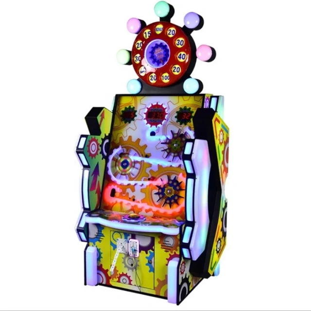 Threeplus Coin Operated Lucky Ball Wheel of Fortune Ticket Redemption Game Machine