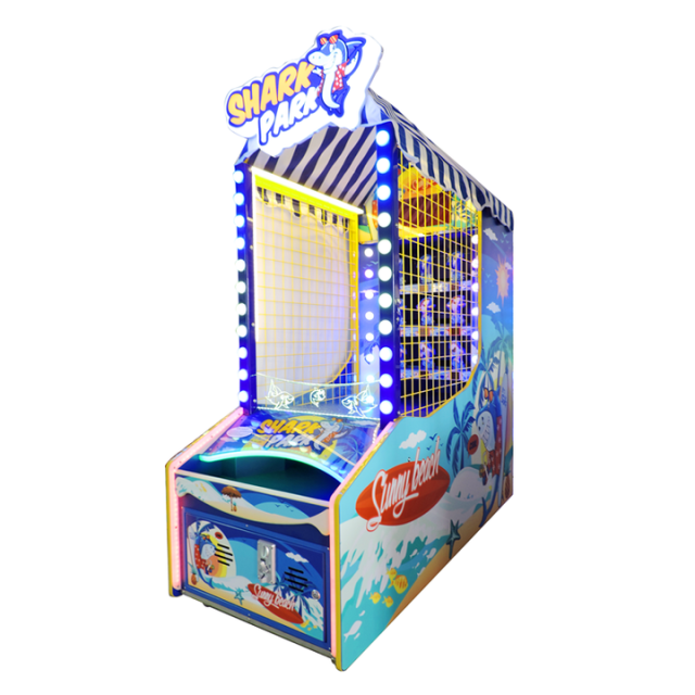 Threeplus Ball Throw Buttito Arcade Game Machine With Skill Games Wooden Win Ticket Redemption