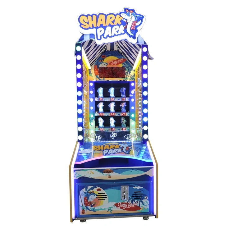 Threeplus Ball Throw Buttito Arcade Game Machine With Skill Games Wooden Win Ticket Redemption