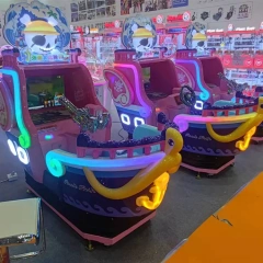 Coin Operated Simulated Racing Car Kiddie Rides Swing Machine Video Game Machine Amusement Arcade Machine for Mall