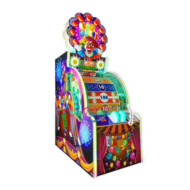 Threeplus UK Hotselling Coin Operated Amusement Lucky Turntable Coin Pusher Ticket Redemption 2 and 1 Game for Sale